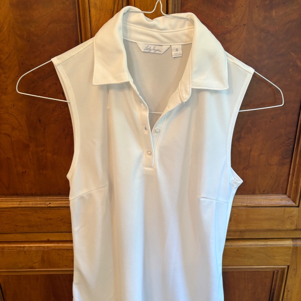 Lady Hagen Sleeveless Golf Shirt Size Small